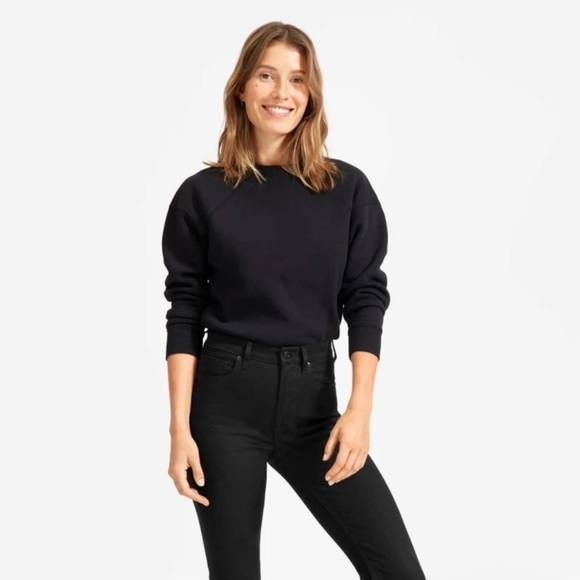EVERLANE The High-Rise Skinny Jean Black - Picture 4 of 10